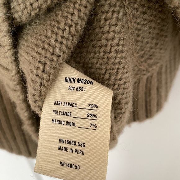 Buck Mason Highland Alpaca Cardigan - Picture 9 of 10